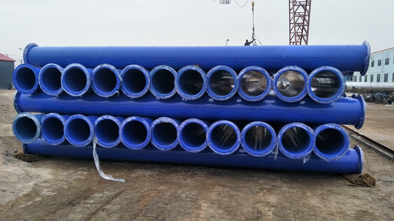 法蘭連接涂塑復合鋼管